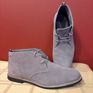 Timberland Men's Brook Park Chukka boot grey suede size 12W wide